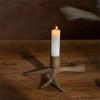 1Pcs Resins Deer Antler Holder Elegant Pillar Candlestick for Wedding Christmas Table Centerpieces Standing Atmosphere