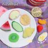 Funny Artificial Fruit Watermelon Hairpin Hair Clips Pins Lemon Orange Strawberry Peach For Women Girls
