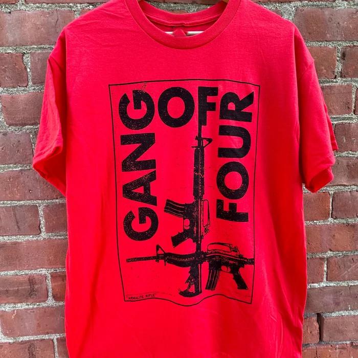 NEW GANG OF FOUR - LOGO Album T Shirt Red All Size S to 5XL FF131 Unisex T-Shirt
