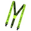 Wide Adjustable + Elastic Suspenders Y-shape Strong Clip Heavy Duty