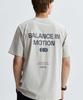 Kalla Balance In Motion Balance Fit Футболка с коротким рукавом_Светло-серый