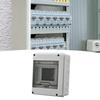 Distribution Protection Box Waterproof Windproof Circuit Breaker Box with Transparent Cover for Construction Machinery