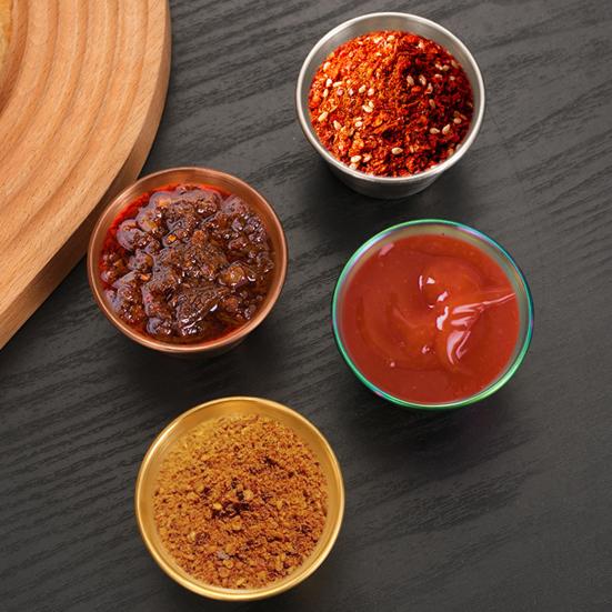 Полированная Штабелируемая Соусница Нержавеющая Сталь 304 Цельная Конструкция Чашка для Приправ