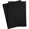 Cardstock - 220 G - A4 - 10 Sheets - Black - Fine Texture