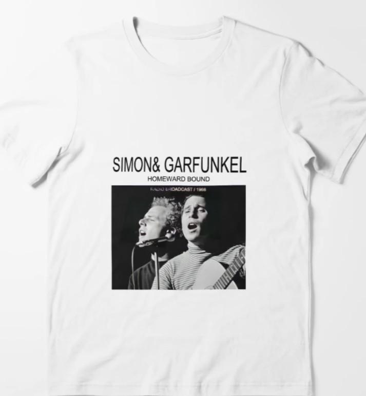 Simon Garfunkel Paul Simon and Garfunkel Shirt White Unisex S5XL Unisex T-Shirt