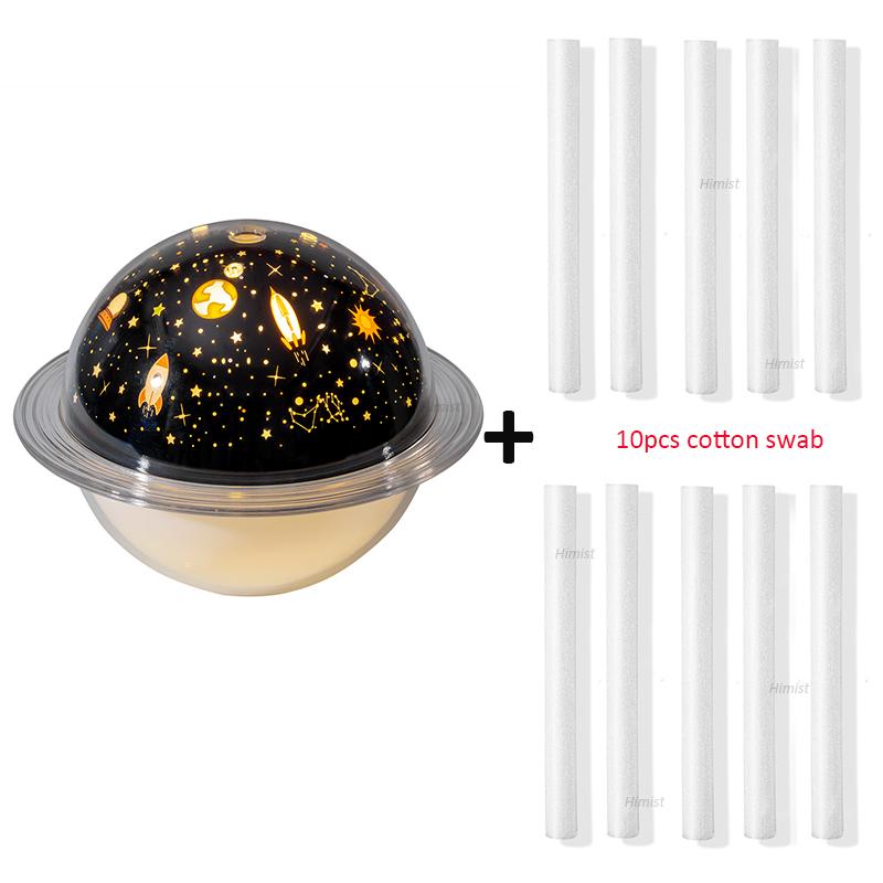 Проекционная лампа «Звездное небо», увлажнитель воздуха, ароматерапевтический диффузор для детской комнаты, праздничный подарок, Usb, ультразвуковой ароматический увлажнитель