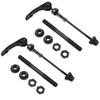 2Set Mountain Bike Front Quick Release Skewers Bicycle Front Axle Hollow Hub Accessory