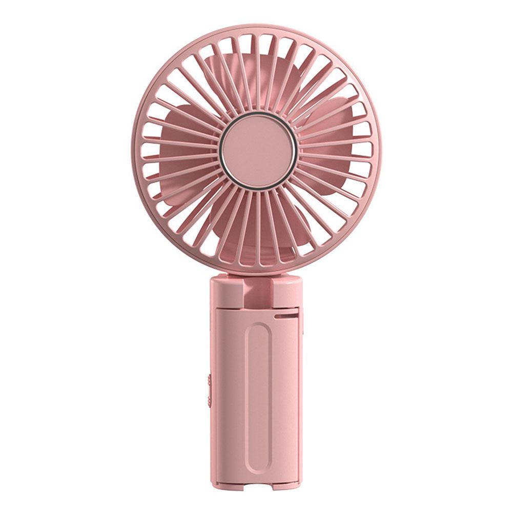 Portable Handheld Fan 3-Speed Adjustment Summer Cooling Fan Rechargeable Electric Personal Fan for Outdoor Umbrella