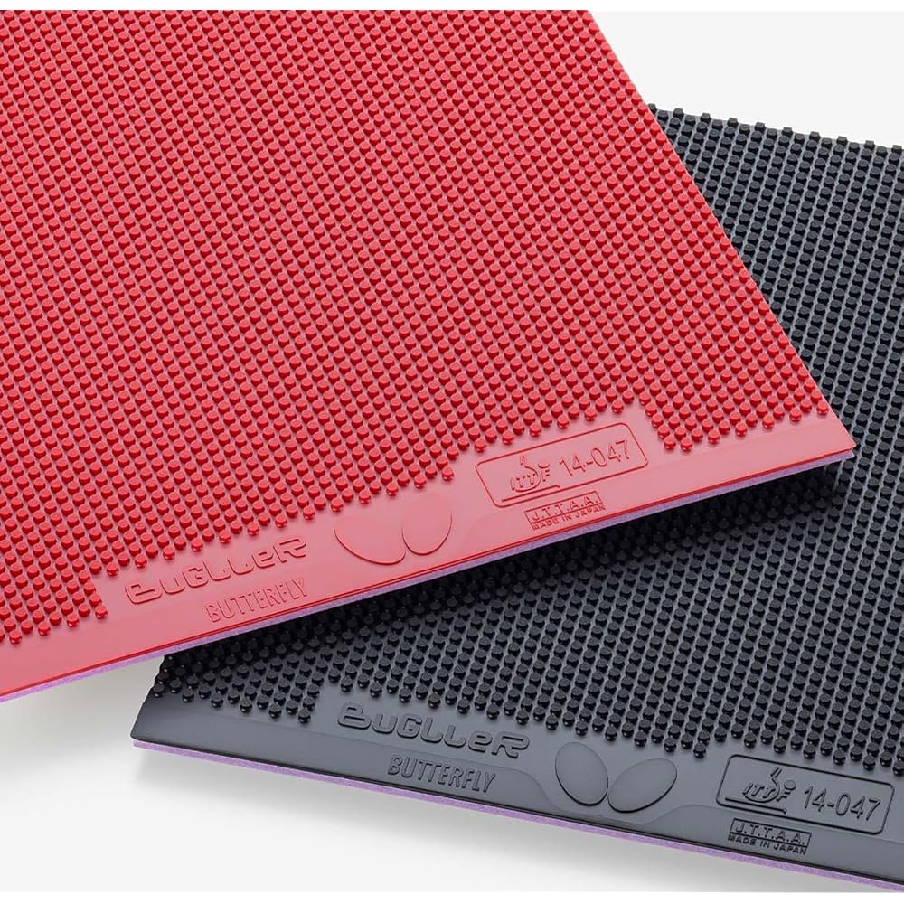 Butterfly Bugler 278 Table Tennis Rubber Black 2.1mm Generic Sports Equipment