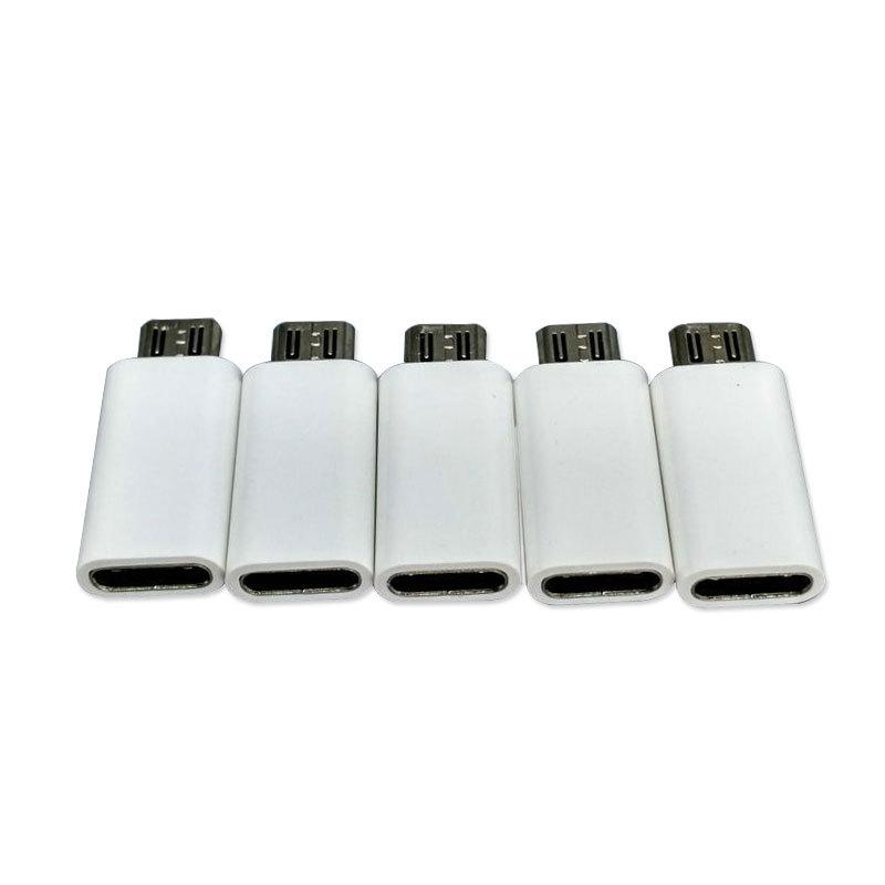 Адаптер для мобильного телефона, USB-переходник для быстрой зарядки TypeC «мама» в Android, адаптер пластикового корпуса type-c