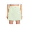 Nike Однотонная прямая короткая юбка с карманом и логотипом, женская нижняя часть, светло-желто-зеленая, CZ8908-701
