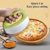 1 шт. Резак для пиццы из нержавеющей стали с защитной крышкой Резак для пиццы Многофункциональный резак Аксессуары для пиццы Кухонные аксессуары