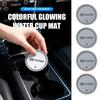 Luminous Car Water Cup Coaster Holder 7 Colorful Led Atmosphere Light USB Charging For Hyundai I30 I20 I10 I40 Tucson Kona YY111