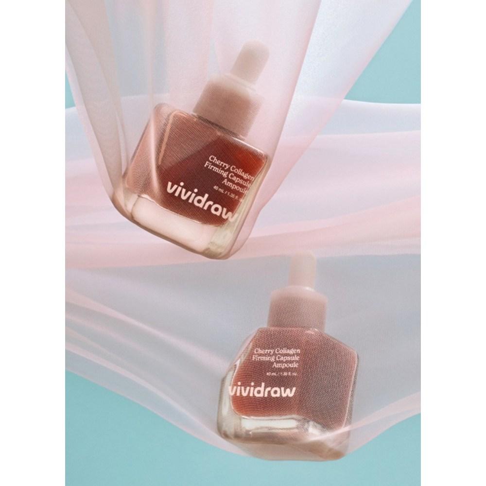 Vividraw Капсулы для укрепления кожи Cherry Collagen Firming Ampoule, 40 мл, 1 шт.