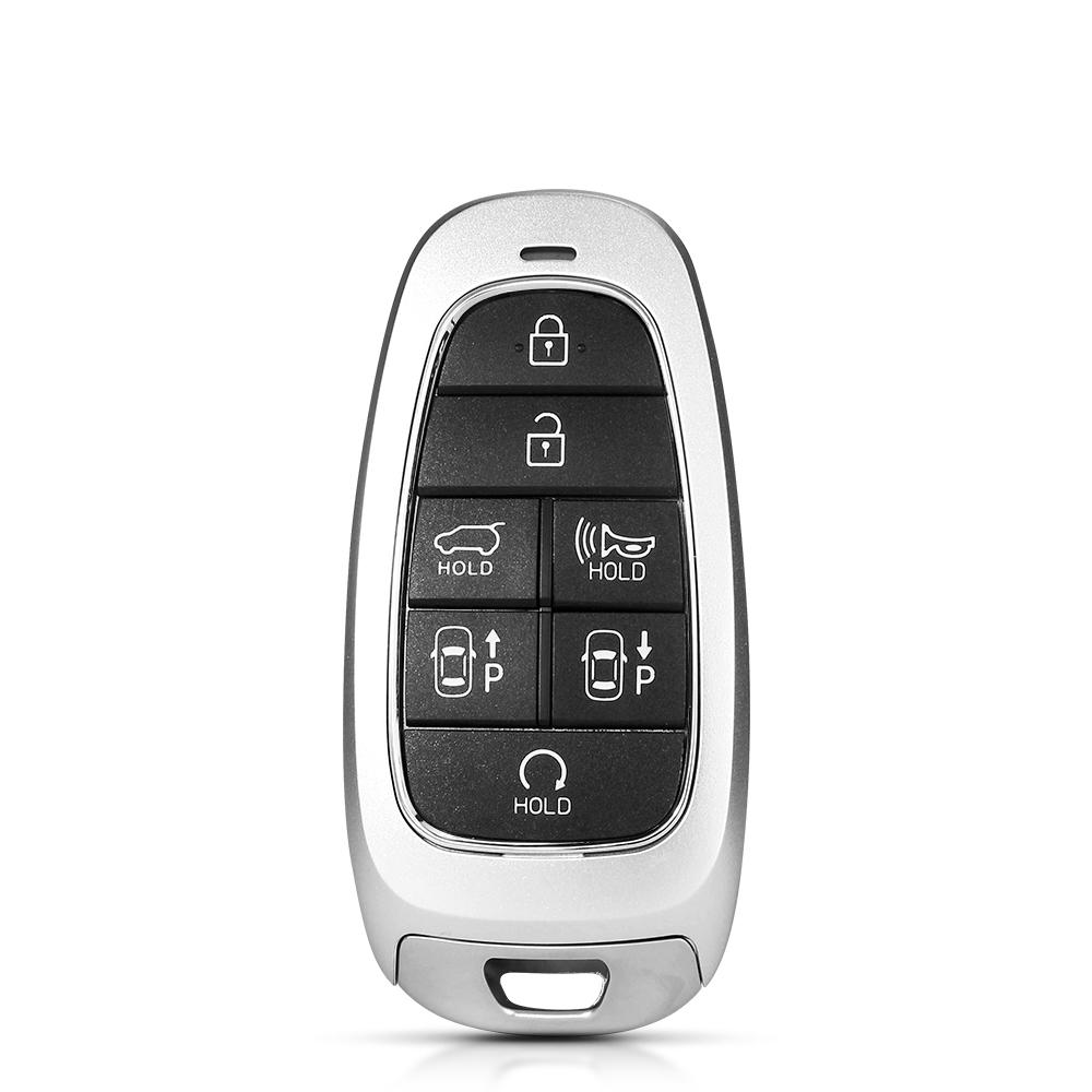 KEYYOU Корпус выкидного ключа для автомобиля Hyundai Tucson NX4 Sonata Nexo DN8 Santa Fe TM Staria Palisade Calligraphy Grandeur 2021-2024