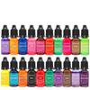 20 цветов Высококонцентрированный Ароматизированный Краситель для Свечей и Мыла, 10 мл - Идеально подходит для поделок ручной работы из сои, пчелиного воска, желеобразного воска.