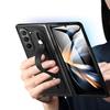 Совместимый с Samsung Galaxy Z Fold 7 чехол с подставкой-держателем, Z Fold 6 чехол с покрытием по краю и стеклом для переднего экрана