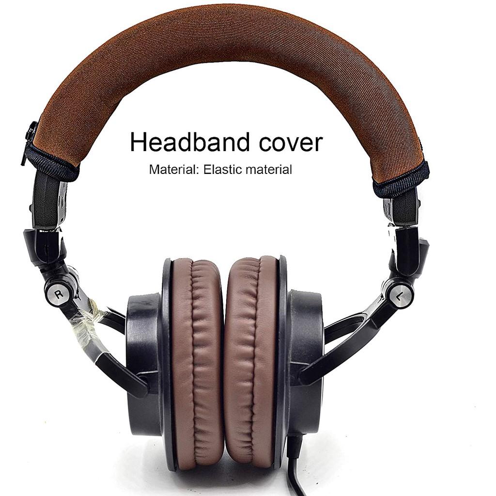 For Audio Technica ATH MSR7 M20 M30 M40 M40X M50X SX1 Headphone Protector Zipper Headband Headphones