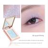 Pearlescent and Luxurious Pink Gold Crushed Diamond Crystal Powder Eyeshadow, Radiant Peach Golden Color, Enhances Complexion, 2026 New Model