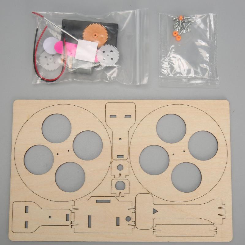 1 Набор Деревянный Самобалансирующийся Робот DIY Игрушка-Поделка Для Детей Развитие Мелкой Моторики И STEM Образовательные Научные Игрушки-Опыт
