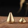 1 подставка для благовоний из чистой меди, используемая для палочек благовоний, флаконов-спиралей, подставка для благовоний из меди в форме тыквы