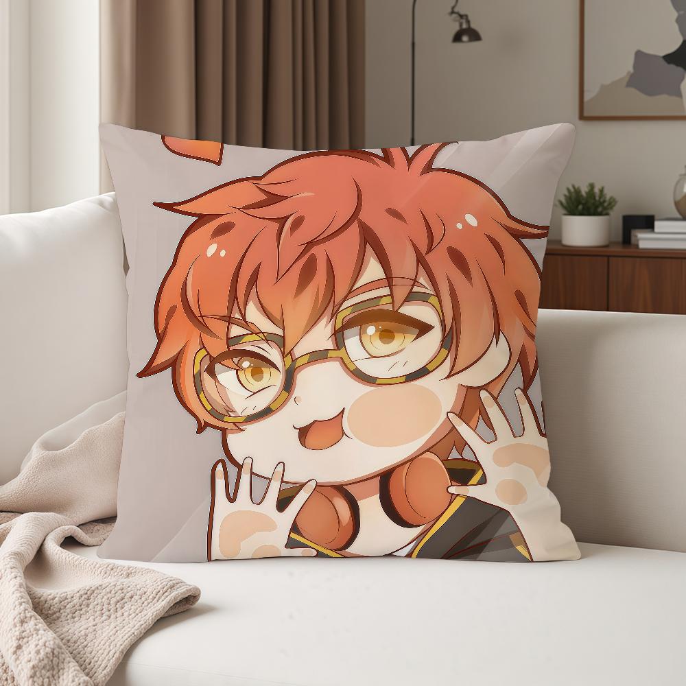 Hot Game MMystic Messenger 707 Pillow Case Suitable For Bedrooms Living Rooms Cars Home Decoration