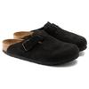 Birkenstock Сандалии Boston с мягкой стелькой из замши, узкий крой, 'Черные', Мужские 0660473