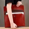 Stationery Dustproof Data Contract Bill Storage Leather File Folder Briefcase File Bag Document Bag