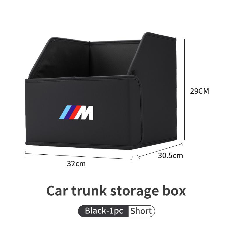 2025 Hot Car Boot Organiser Storage Box Large Capacity Foldable Storage Box For BMW Series X1X4 X5 X7 G20 G38 F20 F39 F48 E46 E6