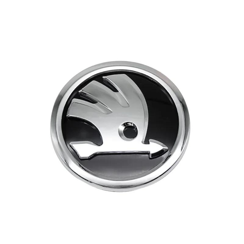 2025 Hot 8/9/10cm 3D Car Emblem Badge Hood Front Rear Trunk Logo For Skoda S Fabia 1 2 Octavia a7 RS Superb Rapid Yeti Karoq Vis