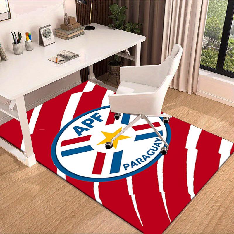 Paraguay's National Emblem Area Rug Office rug, Chair Rug, Decor Carpet Livingroom bedroom Mat, Large Size Fan gifts Christmas gifts