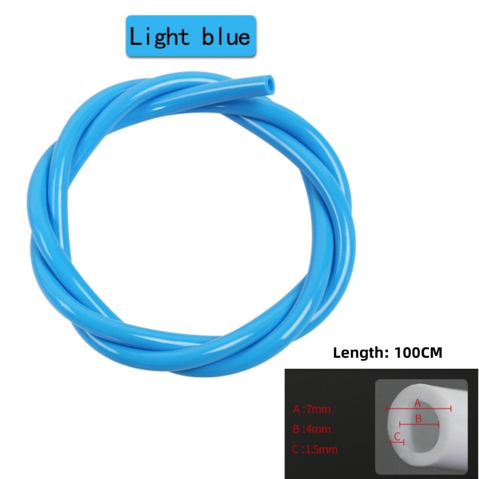 Motorcycle Fuel Hose Colored High Temp Resistant Rubber Pipe for Sport Bike Carburetor Connection Racing Motorbike Oil Delivery