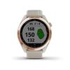 Garmin Golf Navigation GPS Approach S42 Light Sand Rose Gold Japanese Small [Оригинальный продукт] 010-02572-22