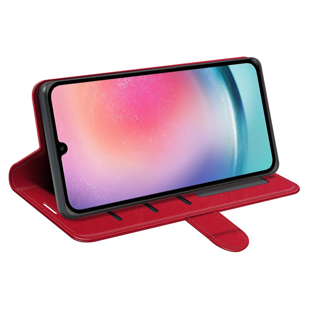 Для Samsung Galaxy A16 5G/A16 4G Чехол-кошелек Текстура Crazy Horse Подставка Кожаный чехол для телефона