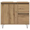 Artisan Oak Washbasin Cabinet 65 x 33 x 60 cm Particleboard