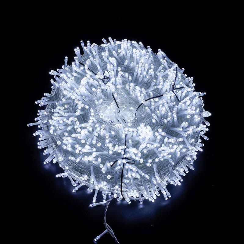 Уличные гирлянды на солнечной батарее - Декоративные 'Звездное небо', Водонепроницаемые и Идеальные для создания атмосферы во дворе