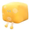 Cheese Butter Cube Yellow Plush Toy Stuffed Doll Cartoon Decoration Gift Kids
