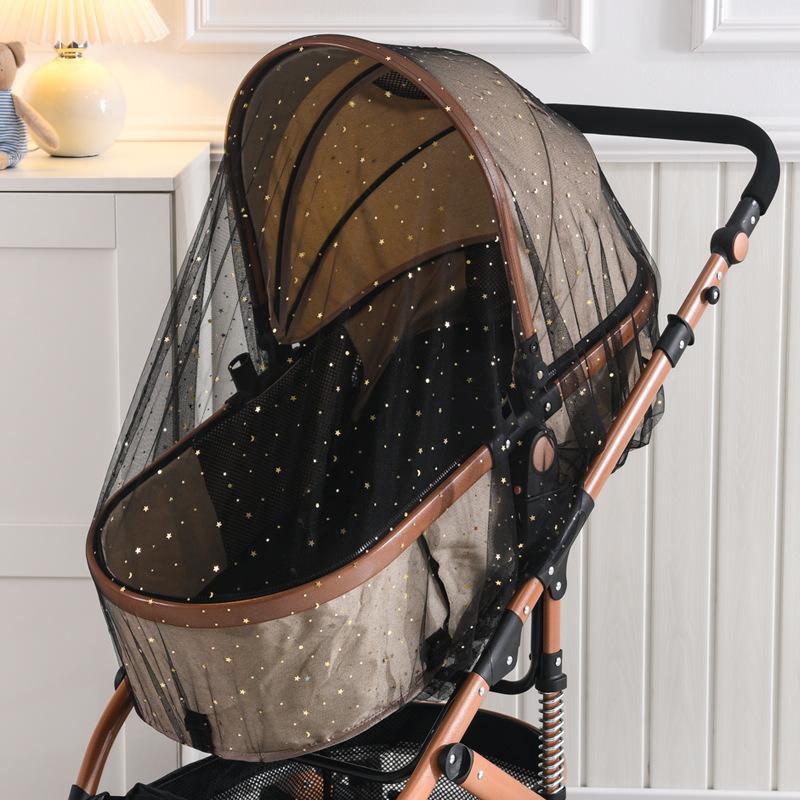 Baby Cart Sunshade Mosquito Net Universal Pram Net Buggys Insect Fly Net Protection Cover for Stroller Pushchair