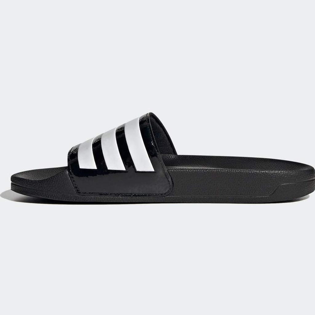 Adidas Adilette Шлепанцы для душа W ADILETTE SHOWER SLIDES Основной белый FZ2852 Оригинальный продукт Adidas Japan [Adidas] Черный/Обувь 27.0см