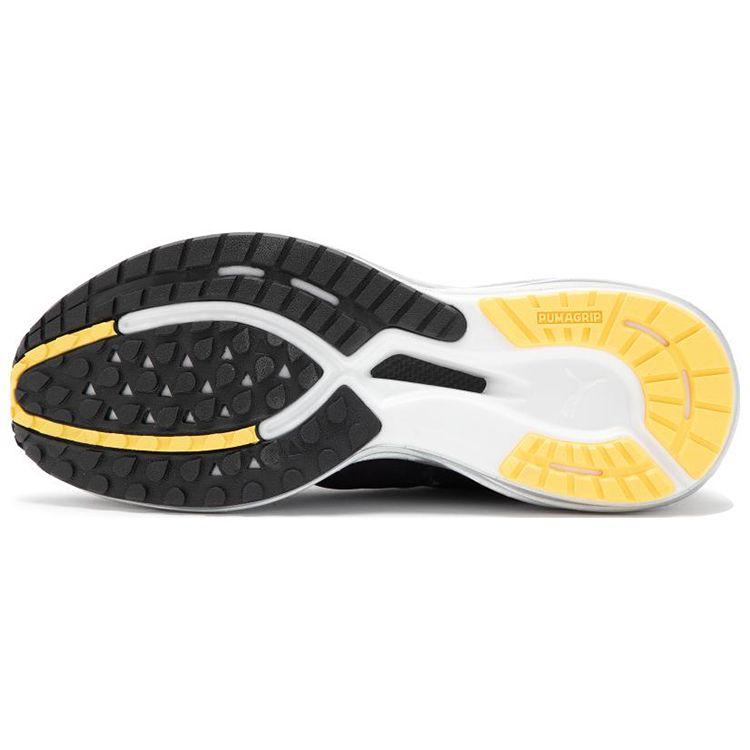 Puma Мужские кроссовки Deviate Nitro 2 Marathon Series Черные Yellow-Blaze Strawberry-Burst 378683-01