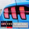 Tail Light Sticker for Ford Mustang Mach-E Electric Rear Light Honeycomb Cellular Decorative Lamp Car Modification Accessories
