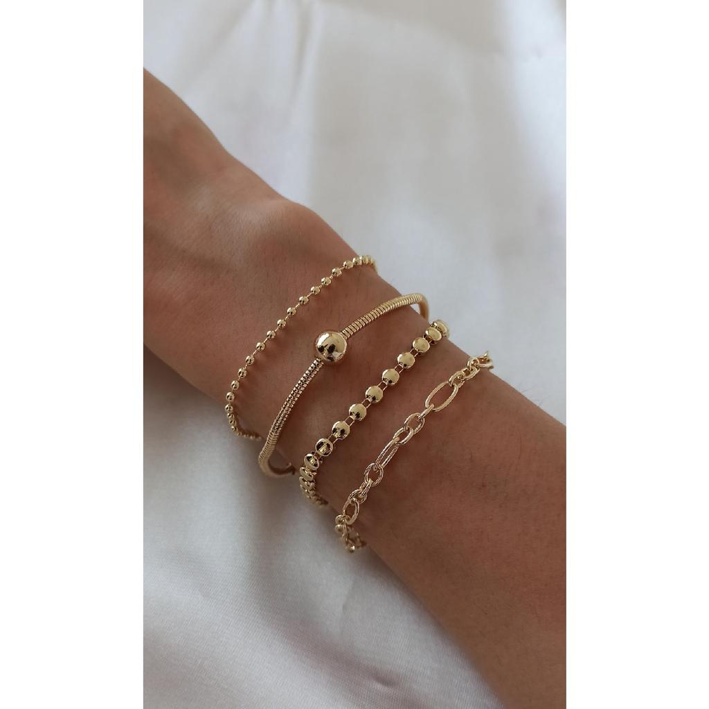 Верхний спортивный четырехместный комбинированный браслет