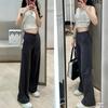 LULU Throwback Yoga Pants: High Waist, Hip-Lifting, Wide Leg, Casual Drawstring