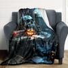 1pc Halloween Decorations Blanket Lightweight Flannel Blanket Throw Blanket For Sofa, Bed, Travel, Camping, Livingroom, Couch, Chair, And Bed yy250902