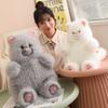 Cute Cat Plush Toy Stuffed White Cat Soft Doll Boys Girls Toys Christmas Birthday Gift Home Decoration
