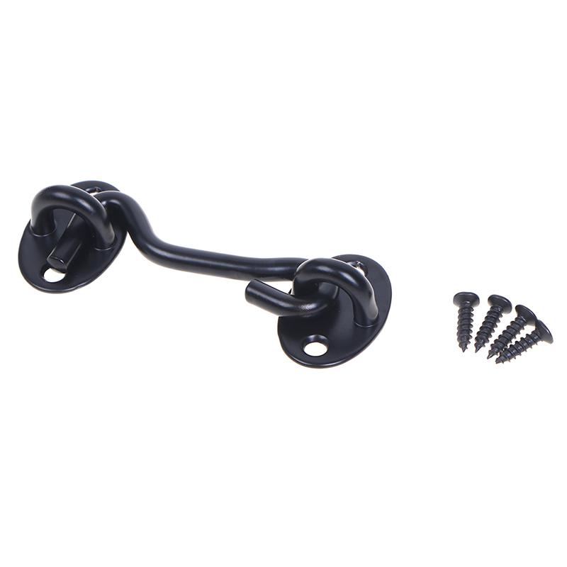 1 комплект защелки для амбарной двери, крючок-защелка, защелка с проушиной, легкая блокировка для амбарной двери, ворот, окна CDN