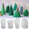 Christmas Ornaments Silicone Candle Mold DIY Christmas Tree Pine Cone Aromath Soap Plaster Resin Craft Casting Molds Home Decor