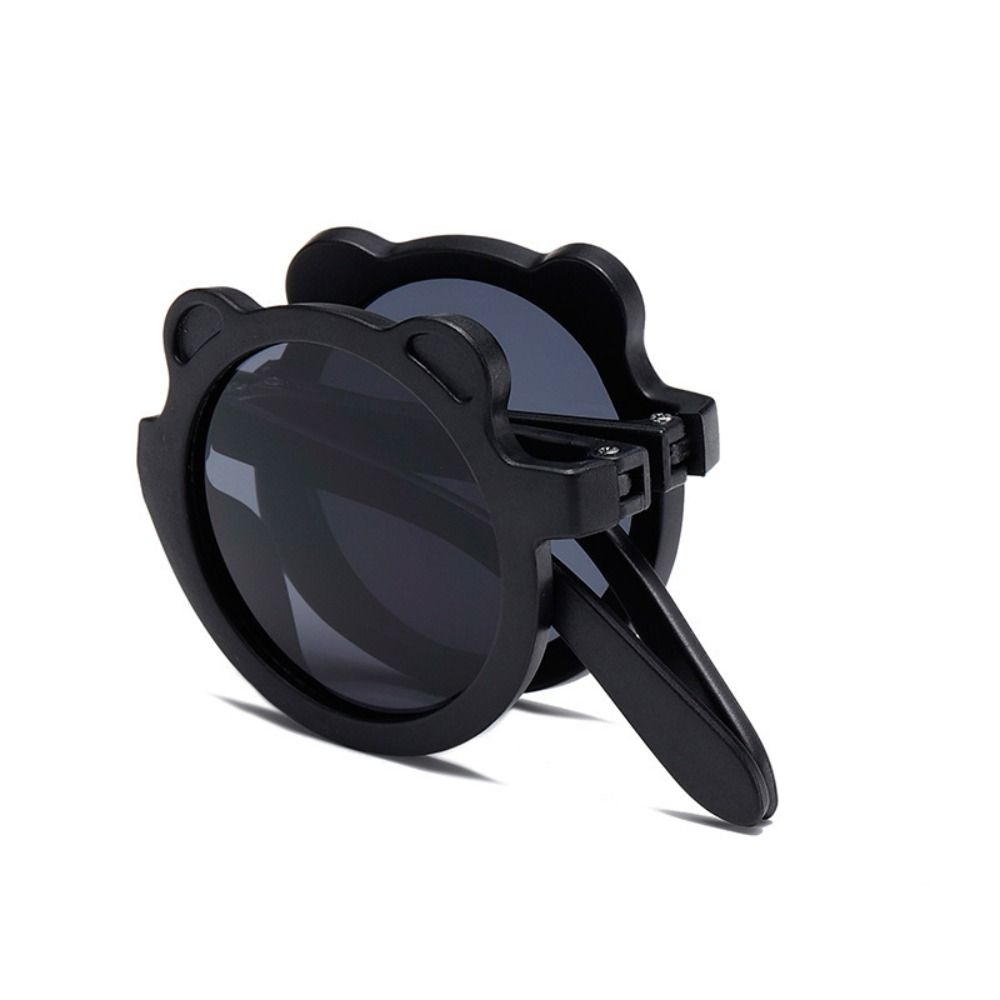 Bear Shape Children's Glasses Solid Color Eyewear Accessories Foldable Glasses Children's Party