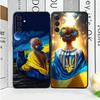 Blue Yellow Ukrainian Girl Soft Phone Case for Samsung A17 A37 A57 A16 A26 A36 A56 A15 A25 A35 A55 A14 A24 A34 A54 A13 A23 A33 A