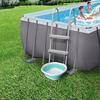 Foldable Wash Basin Plastic Portable Pool Foot Bath Basin Kitchen Fruit Vegetable Washing Basin